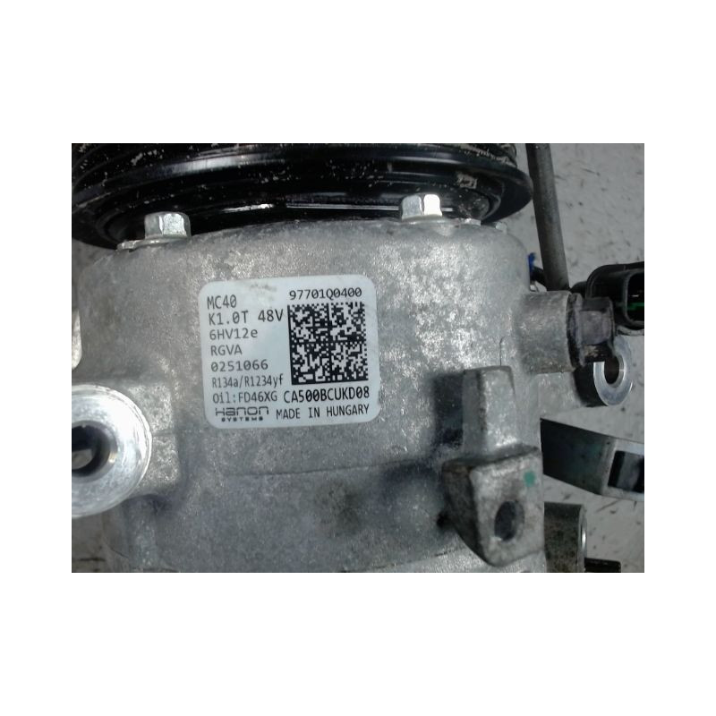COMPRESSEUR AIR CONDITIONNE HYUNDAI BAYON