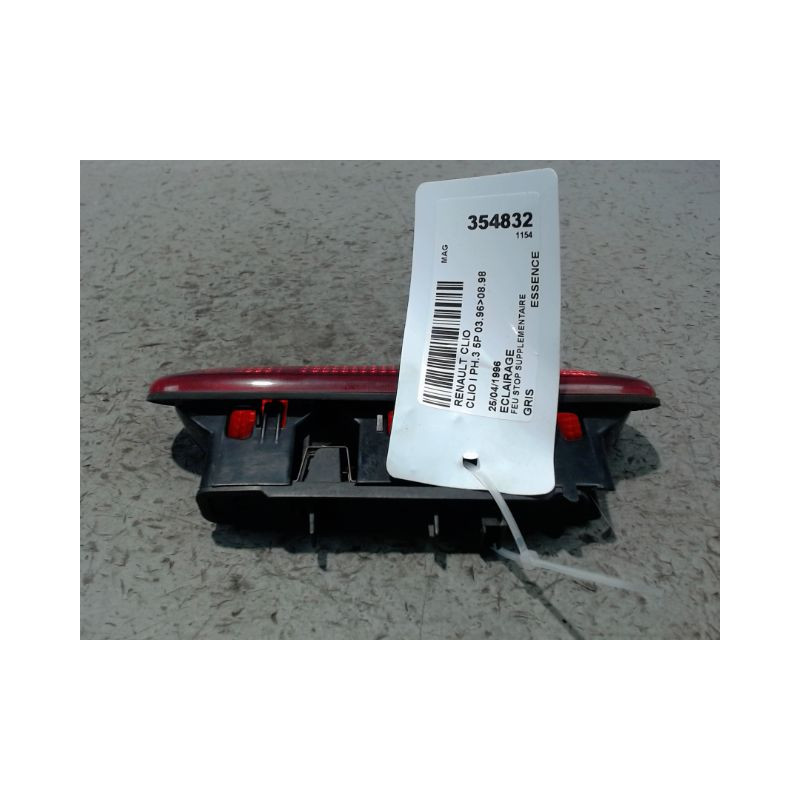 FEUX STOP SUPPLEMENTAIRE RENAULT CLIO I PH.3 96-98