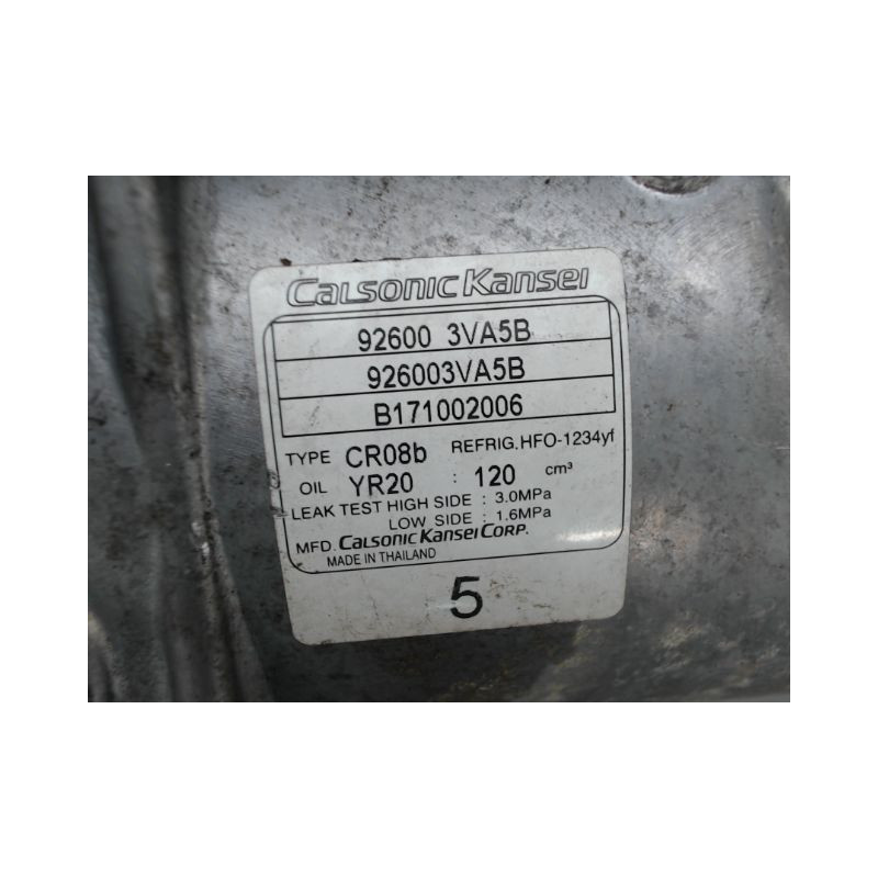 COMPRESSEUR AIR CONDITIONNE NISSAN MICRA