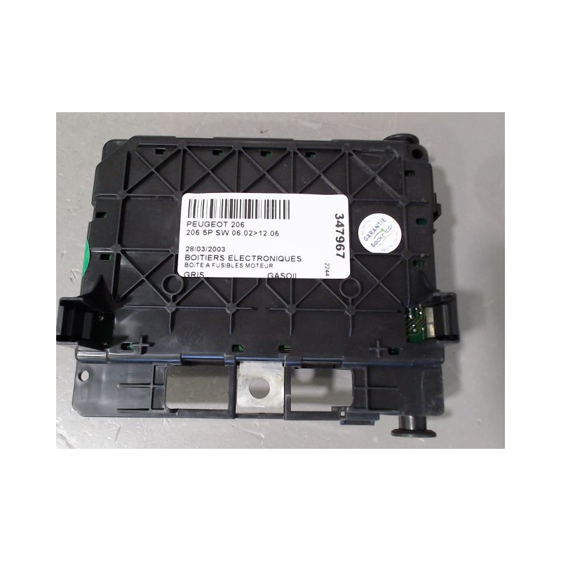 BOITE A FUSIBLES PEUGEOT 206 SW 02-06
