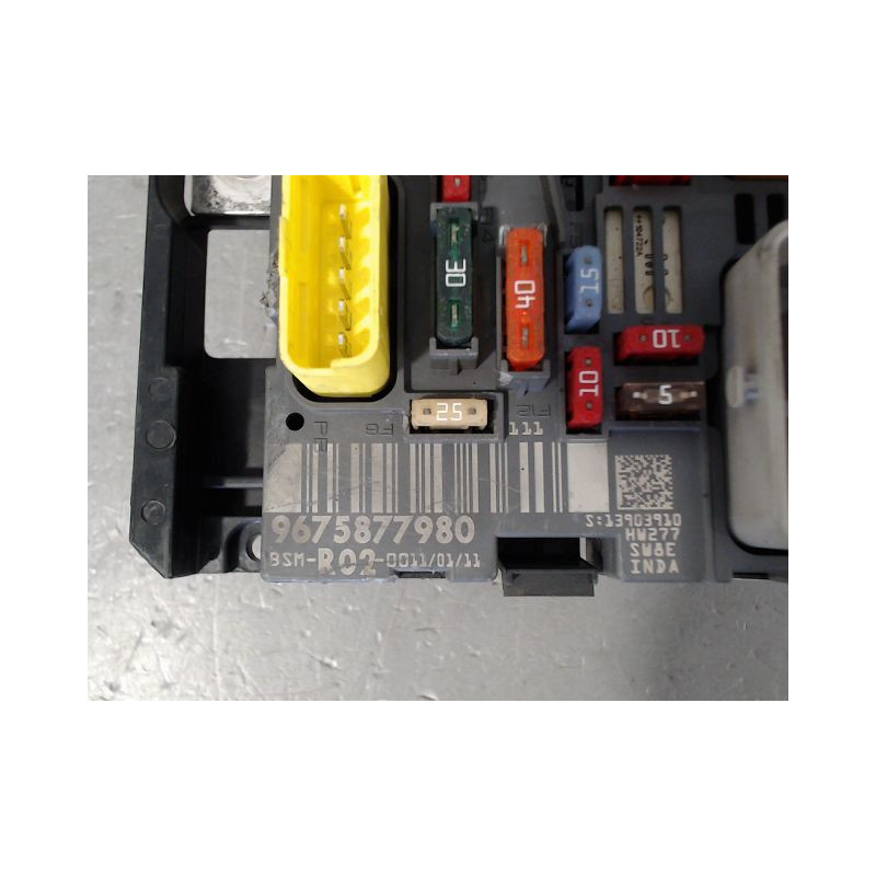 BOITE A FUSIBLES CITROEN GRAND C4 PICASSO