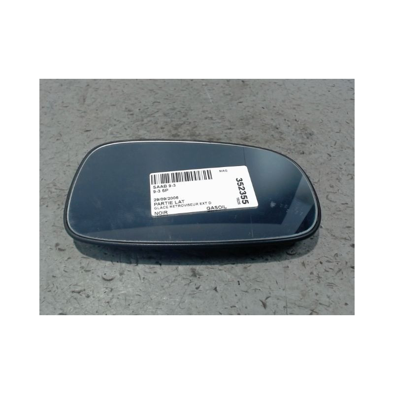 GLACE RETROVISEUR EXT D SAAB 9-3 5P