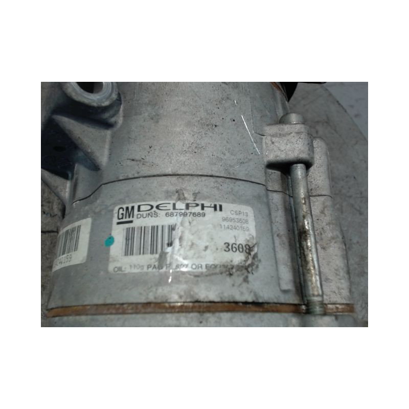 COMPRESSEUR AIR CONDITIONNE CHEVROLET AVEO 2008-