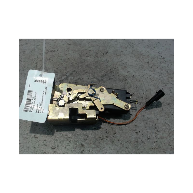 SYSTEME CONDAMNATION AVANT GAUCHE SMART FORTWO COUPE 2007-