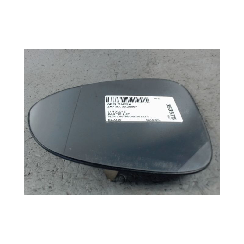 GLACE RETROVISEUR EXT G OPEL ZAFIRA 2006-