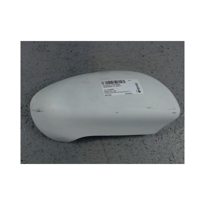 CARENAGE RETROVISEUR EXTERIEUR DROIT NISSAN QHASQAI 2007-