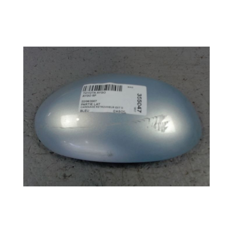 CARENAGE RETROVISEUR EXTERIEUR DROIT TOYOTA AYGO 5P