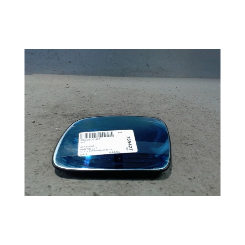 GLACE RETROVISEUR EXT G PEUGEOT 407