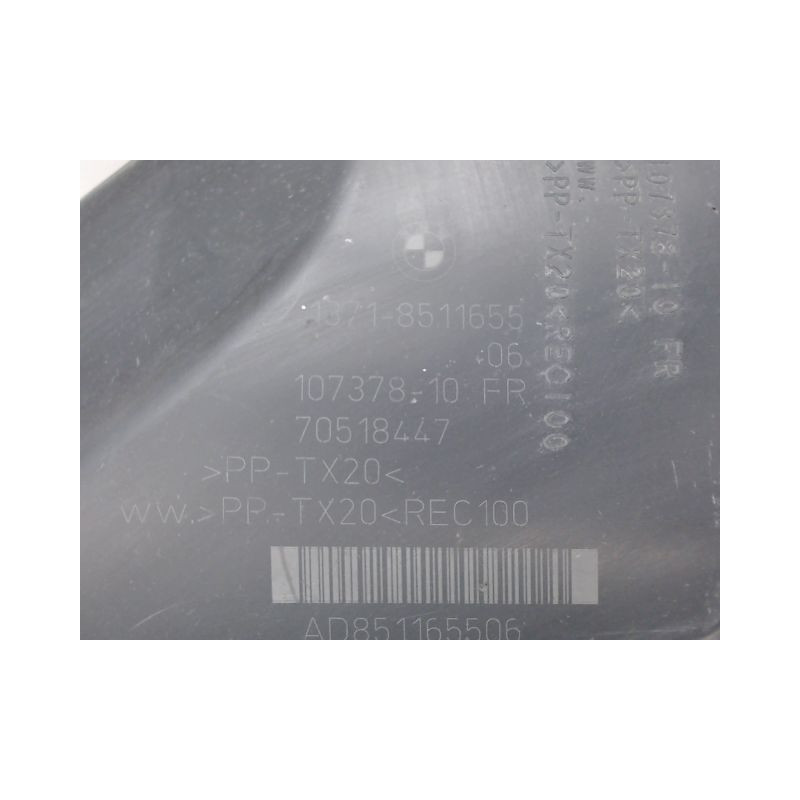 BOITIER FILTRE A AIR B.M.W. SERIE 1