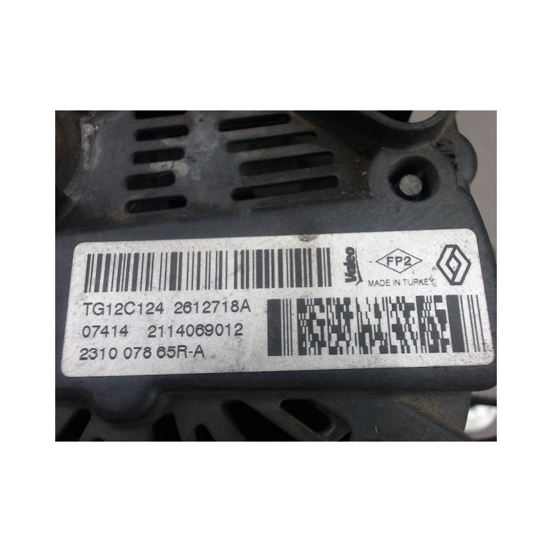 ALTERNATEUR RENAULT CAPTUR