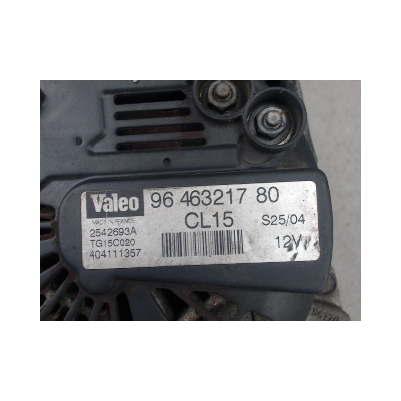 ALTERNATEUR PEUGEOT 407