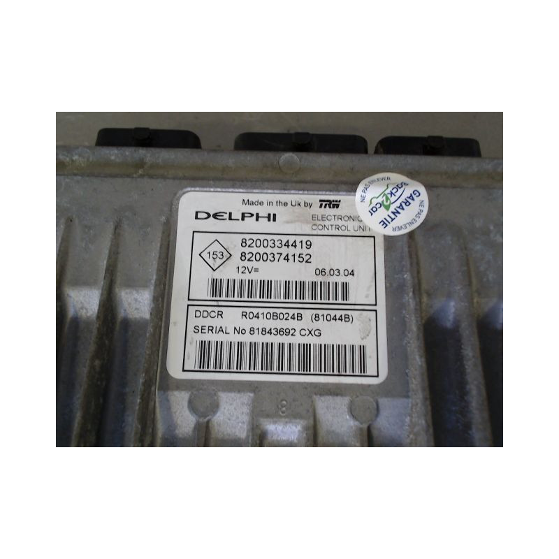 CALCULATEUR MOTEUR RENAULT MEGANE