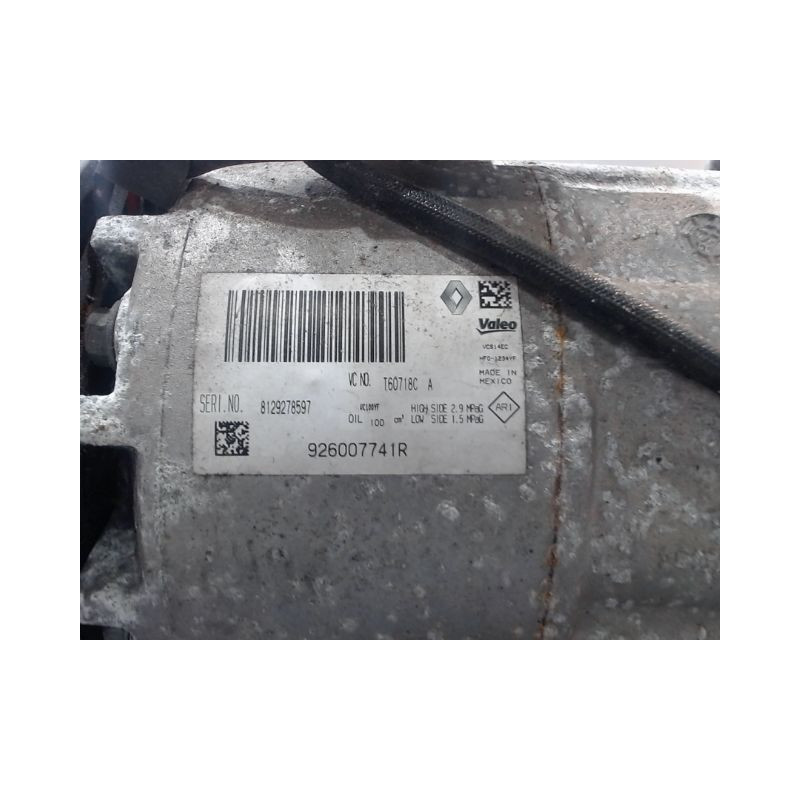 COMPRESSEUR AIR CONDITIONNE RENAULT CLIO