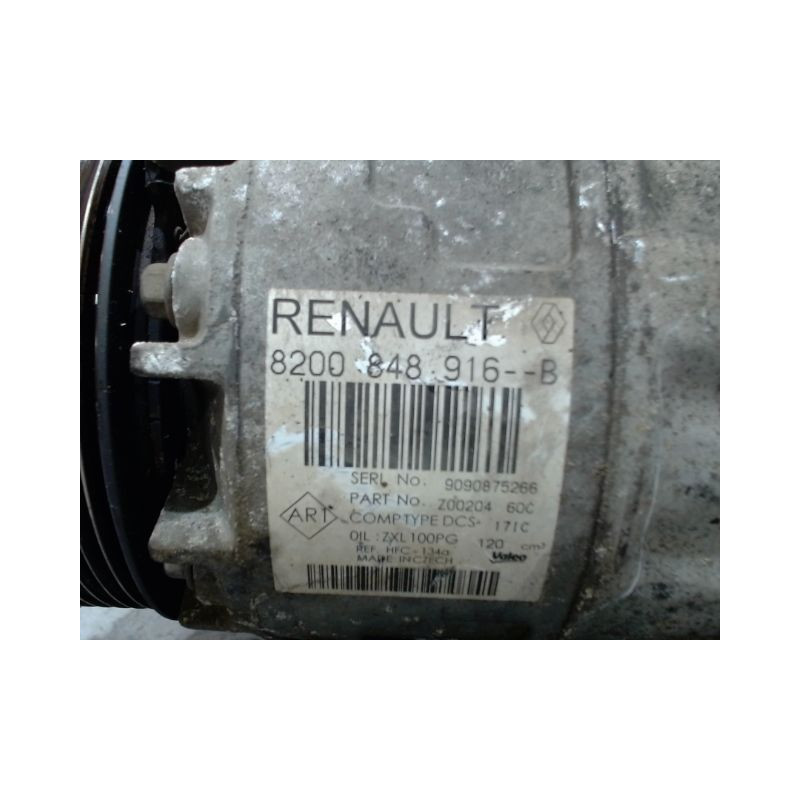 COMPRESSEUR AIR CONDITIONNE RENAULT TRAFIC