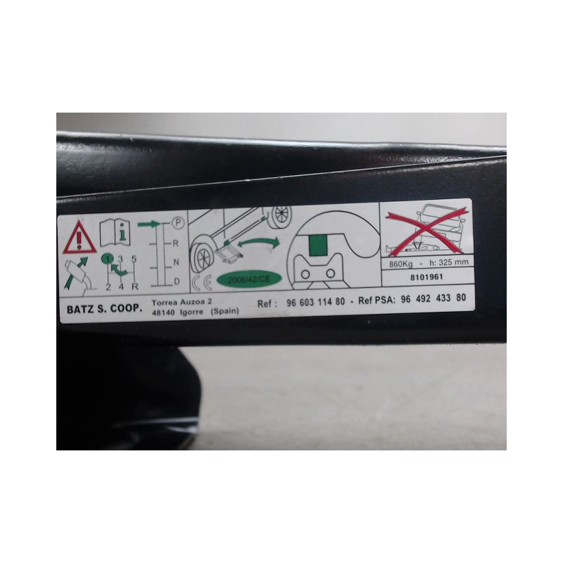 CRIC CITROEN C4