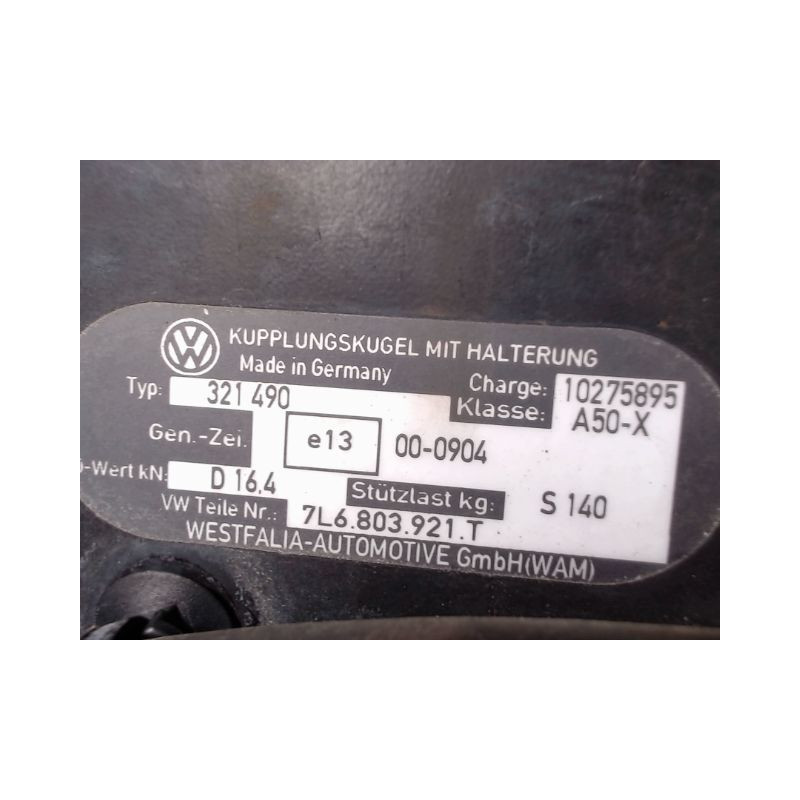 ATTELAGE VOLKSWAGEN TOUAREG