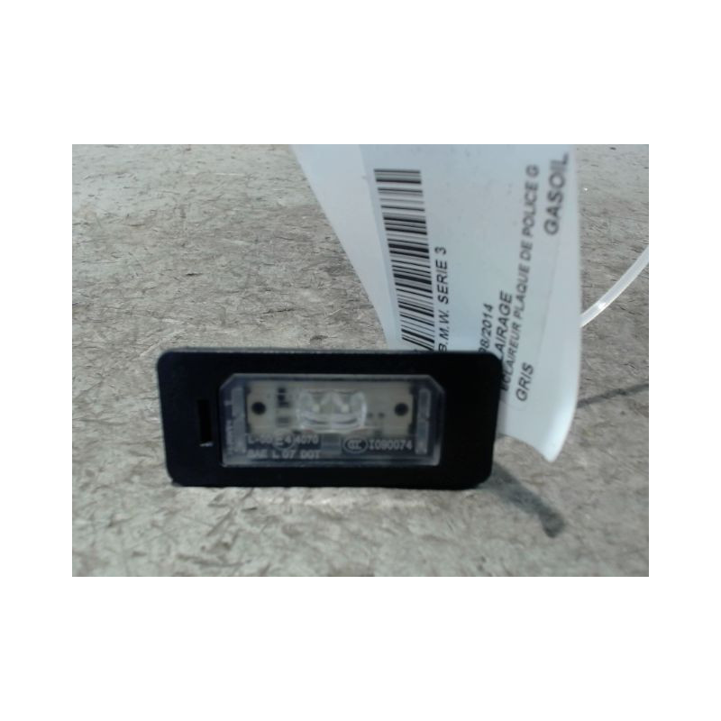 ECLAIREUR PLAQUE DE POLICE GAUCHE B.M.W. SERIE 3