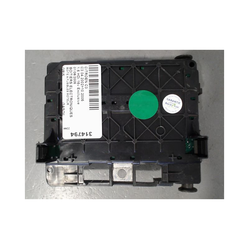 BOITE A FUSIBLES CITROEN C3 2002-2005