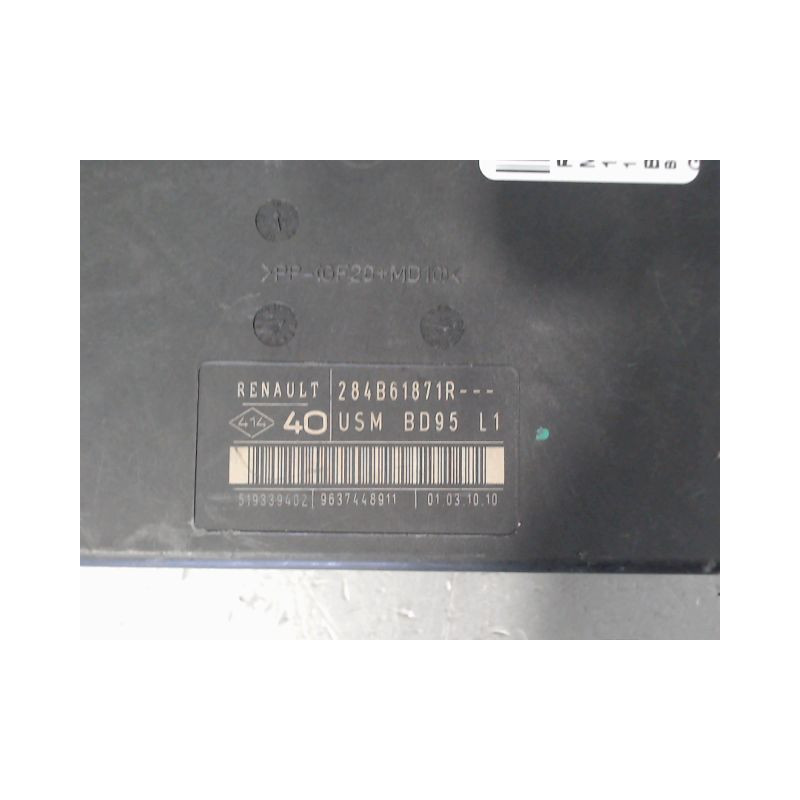 BOITE A FUSIBLES RENAULT MEGANE III 2008-