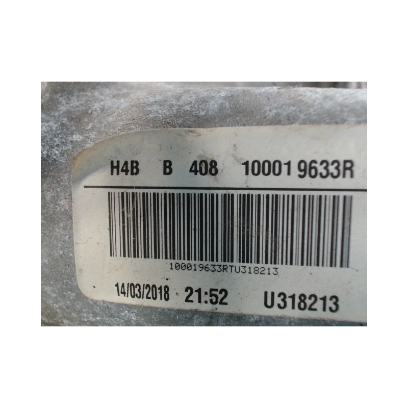 MOTEUR ESSENCE RENAULT CLIO 0.9 TCe 90