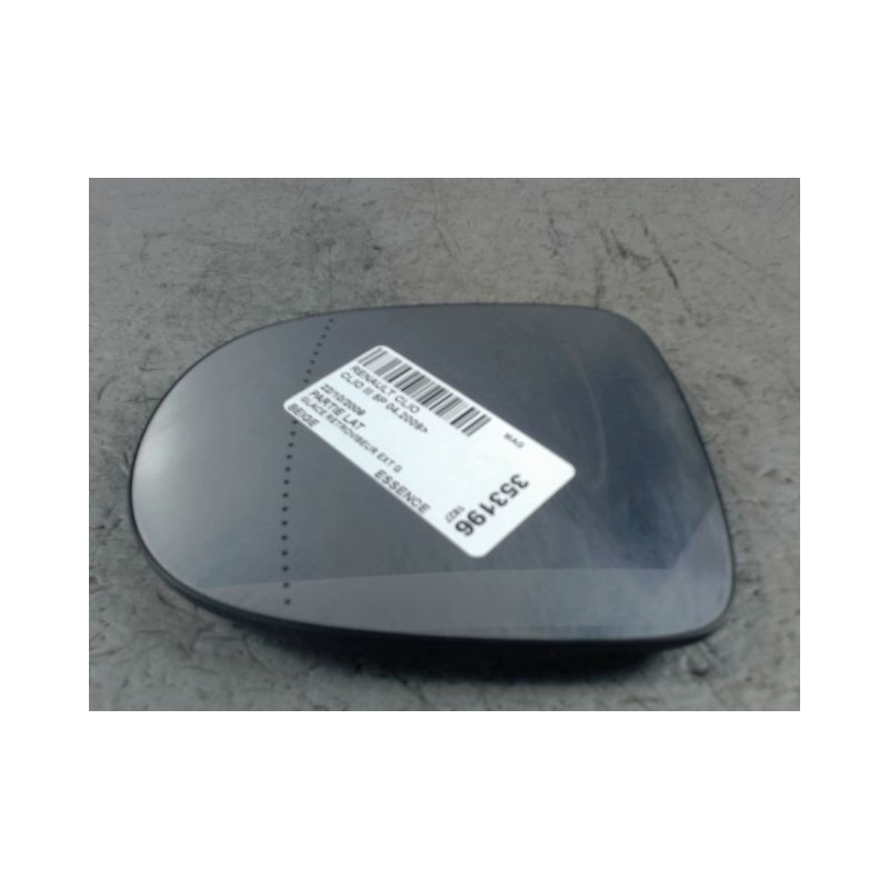 GLACE RETROVISEUR EXT G RENAULT CLIO III 2009-