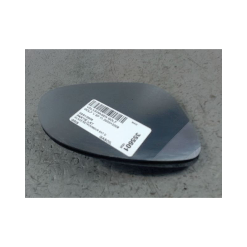 GLACE RETROVISEUR EXT D VOLKSWAGEN GOLF V 2003-2009