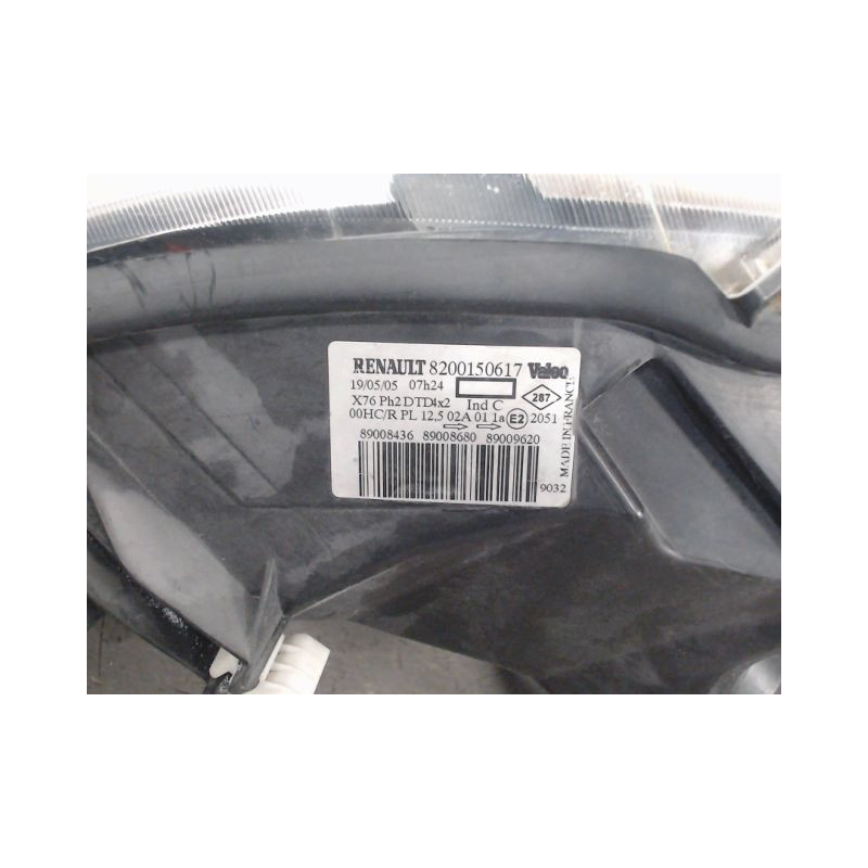 PHARE DROIT RENAULT KANGOO