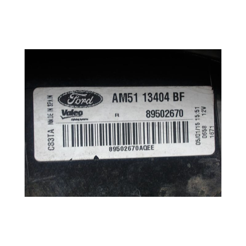 FEU ARRIERE DROIT FORD C-MAX
