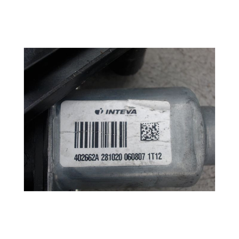 MECANISME LEVE-GLACE AVANT DROIT PEUGEOT 108