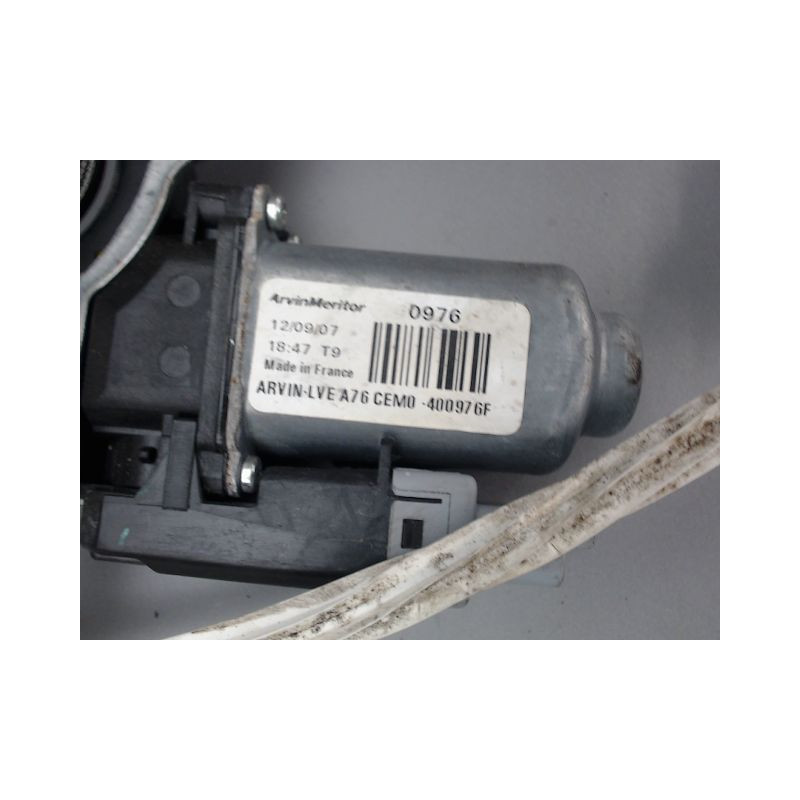 MECANISME LEVE-GLACE AVANT DROIT PEUGEOT 207