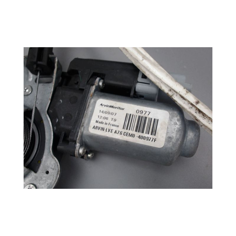 MECANISME LEVE-GLACE AVANT GAUCHE PEUGEOT 207