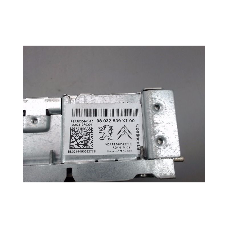 AUTORADIO CITROEN C3 II Phase 2 (A51) 2013-...