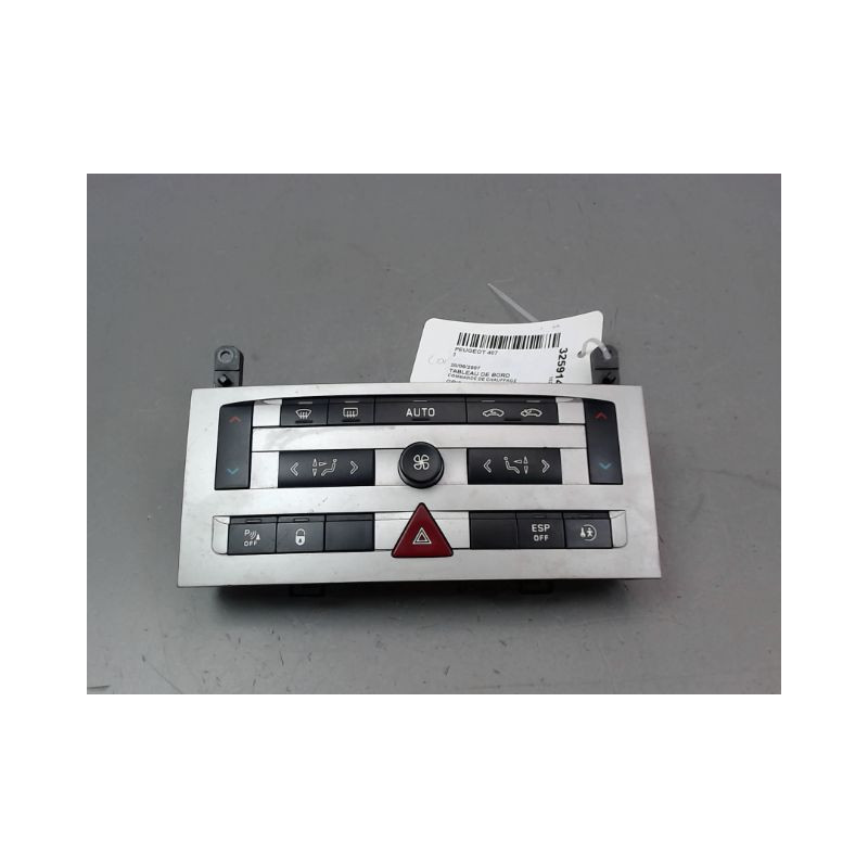 COMMANDE DE CHAUFFAGE PEUGEOT 407 BERL. Phase 1 2004-2008