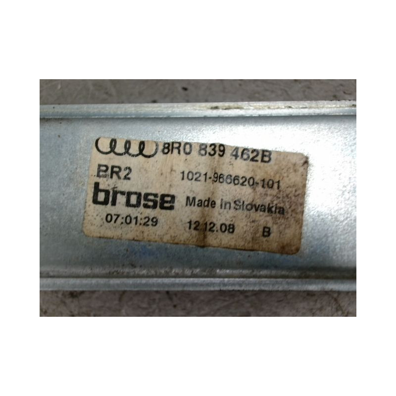 MECANISME+MOTEUR LEVE-GLACE ARRIERE DROIT AUDI Q5