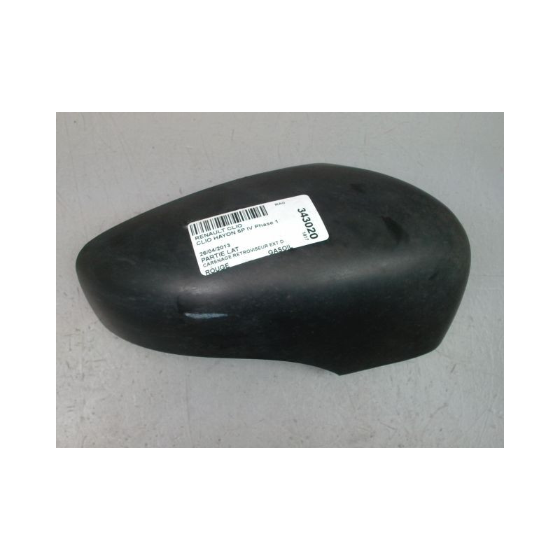 CARENAGE RETROVISEUR EXTERIEUR DROIT RENAULT CLIO IV Phase 1 2012-...