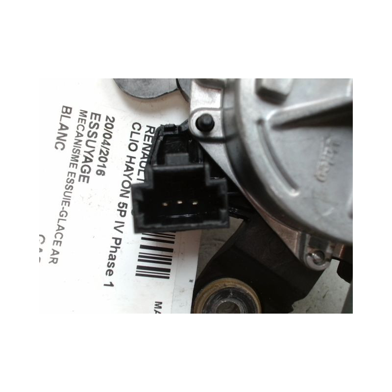 MECANISME ESSUIE-GLACE ARRIERE RENAULT CLIO IV Phase 1 2012-...