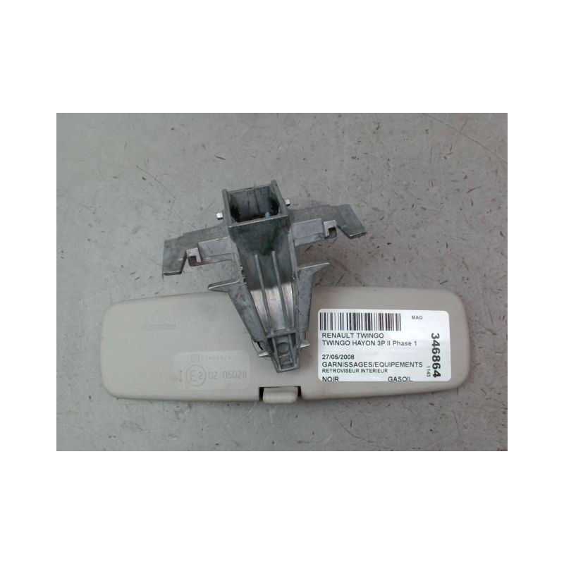 RETROVISEUR INTERIEUR RENAULT TWINGO II Phase 1 2007-2011