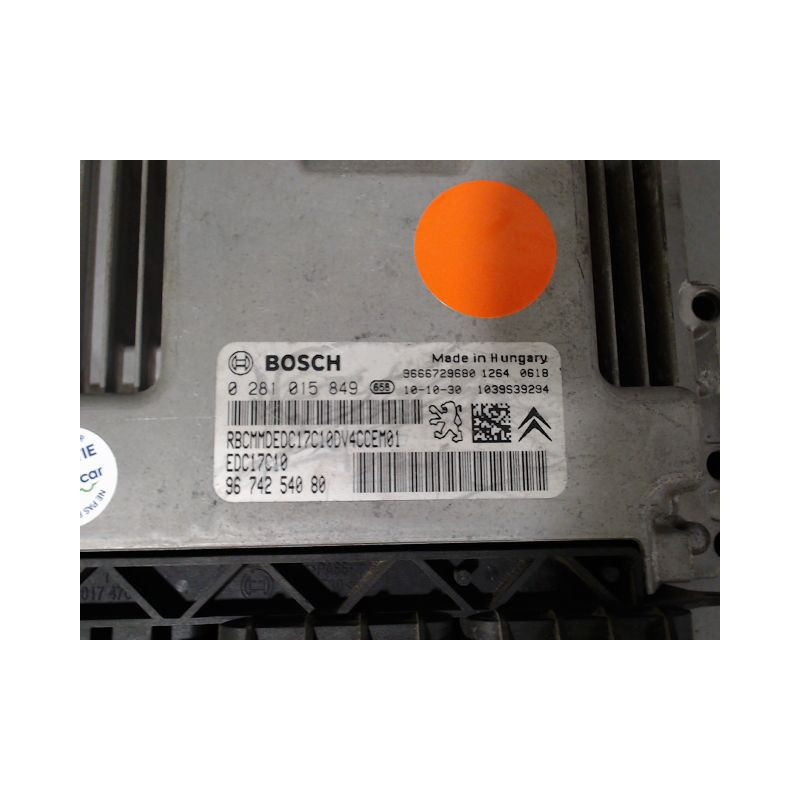 CALCULATEUR MOTEUR CITROEN C3