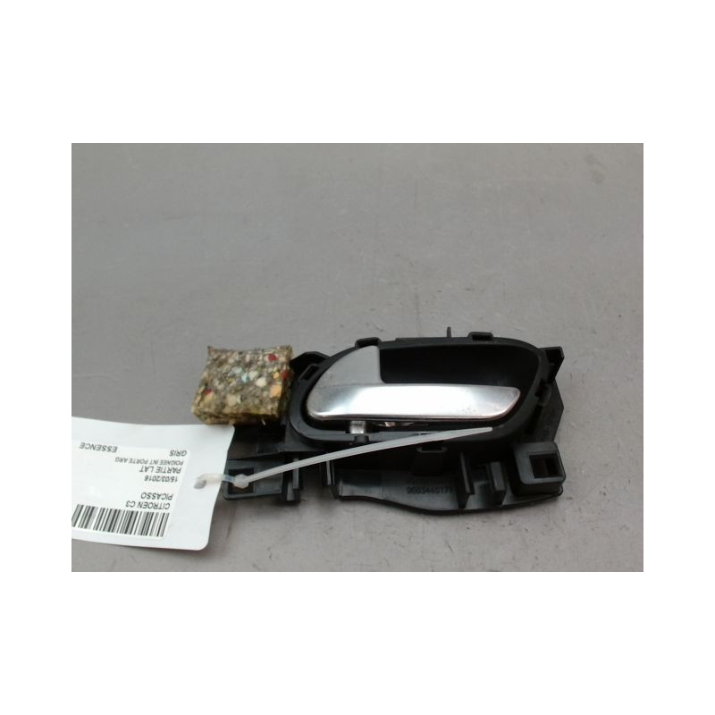 POIGNEE INTERIEURE PORTE ARRIERE GAUCHE CITROEN C3 PICASSO MONOSP. Phase 2 2012-...