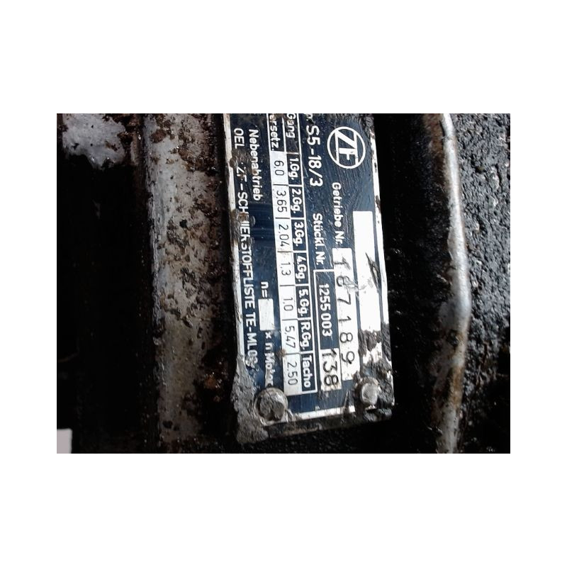 BOITE A VITESSE MECANIQUE IVECO 35.8 35-8 (12934104, 12934111, 12934112, 12934117, 12934124,...