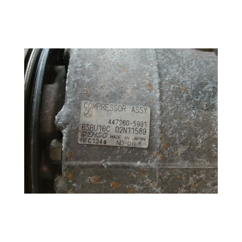 COMPRESSEUR AIR CONDITIONNE MERCEDES CLASSE C 2007-