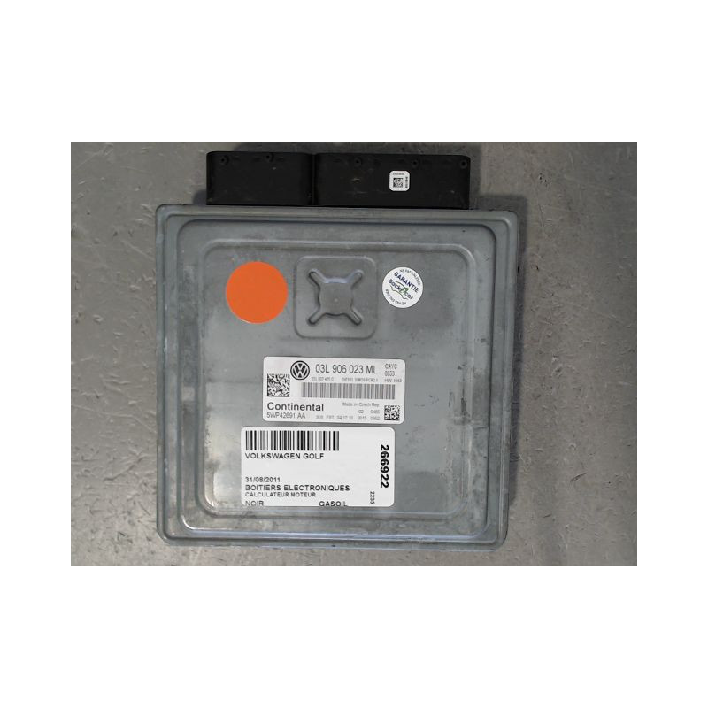 CALCULATEUR MOTEUR VOLKSWAGEN GOLF
