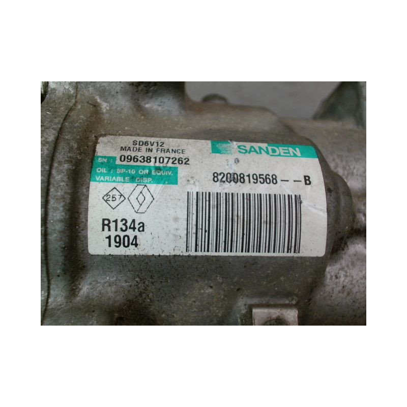 COMPRESSEUR AIR CONDITIONNE RENAULT TWINGO II Phase 2 2011-2014