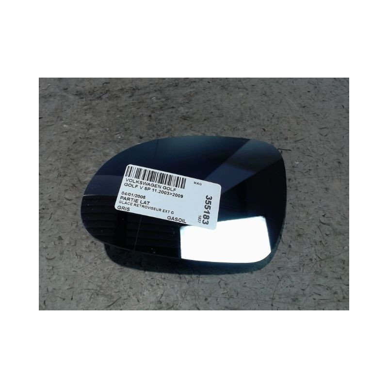 GLACE RETROVISEUR EXT G VOLKSWAGEN GOLF V 2003-2009