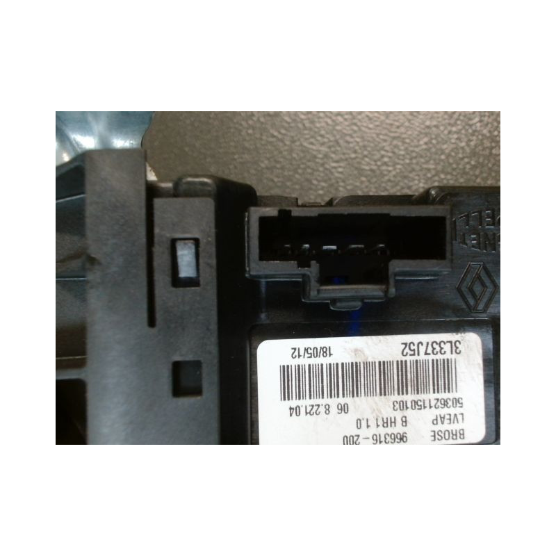 MECANISME+MOTEUR LEVE-GLACE AVANT GAUCHE RENAULT GRAND SCENIC MONOSP. III Phase 2 LONG 2011-2013