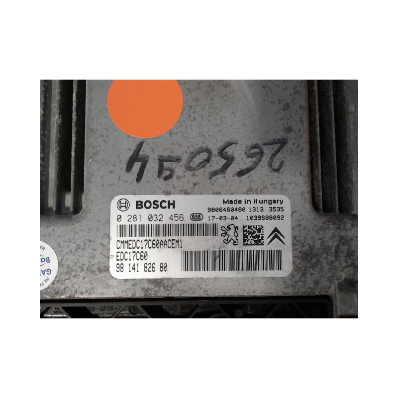 CALCULATEUR MOTEUR DS DS3
