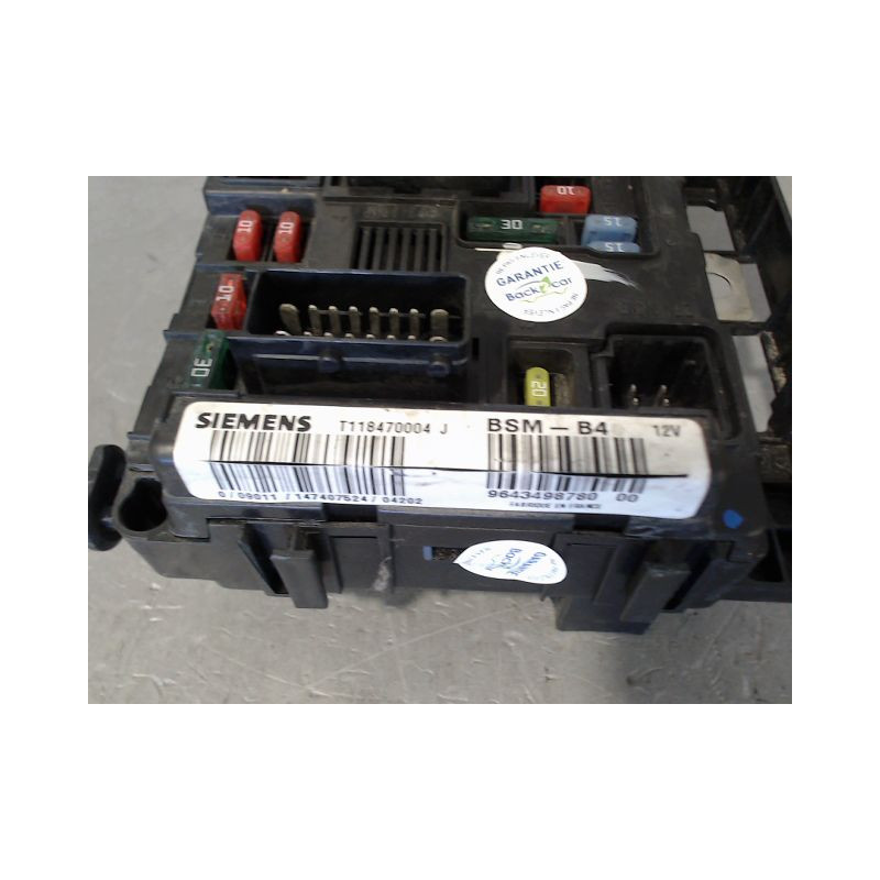 BOITE A FUSIBLES CITROEN C3