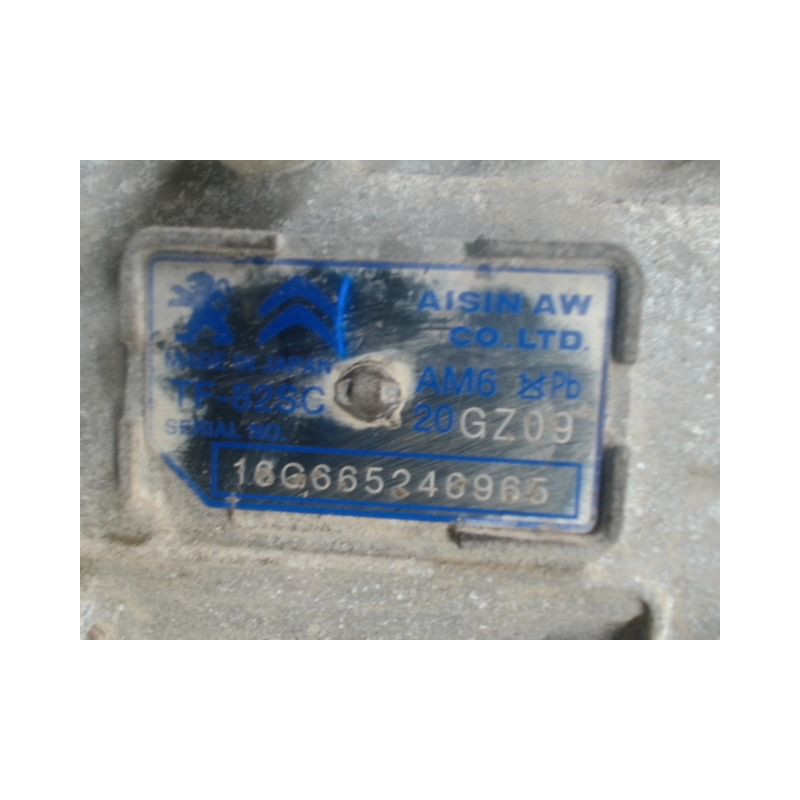 BOITE A VITESSE AUTOMATIQUE CITROEN C5 2.0 HDi 180