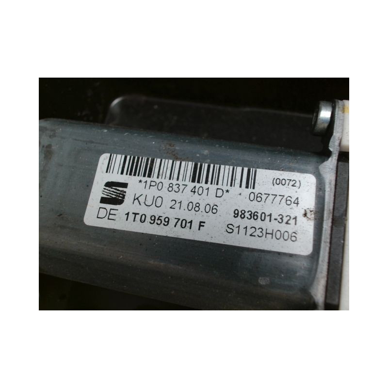 MECANISME+MOTEUR LEVE-GLACE AVANT GAUCHE SEAT LEON 2005-