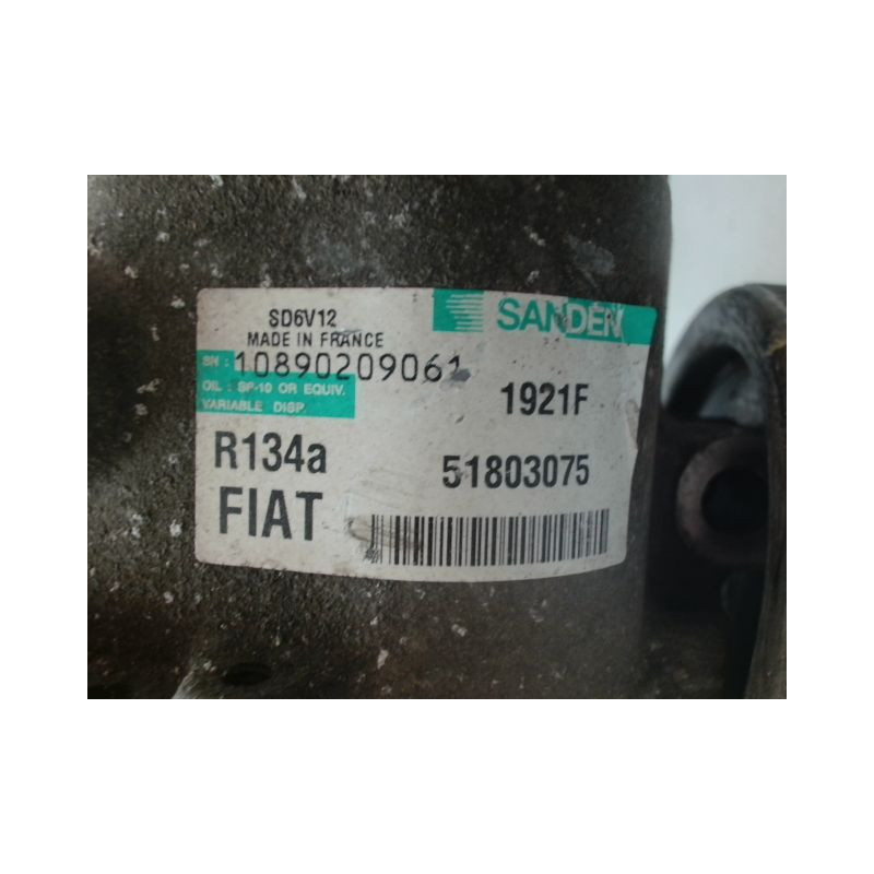 COMPRESSEUR AIR CONDITIONNE FIAT GRANDE PUNTO III 2005-2013